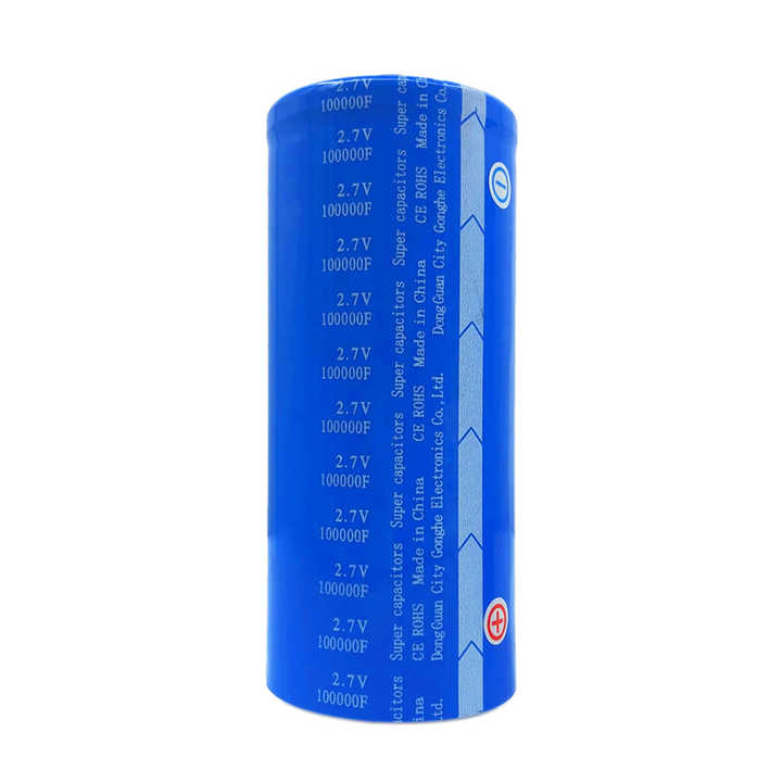 2.7V 100000F Rechargeable Battery Cell 25Ah 60Wh 5C 6C Rate 20000 Cycle Life for Energy Storage Solar Telecom GH