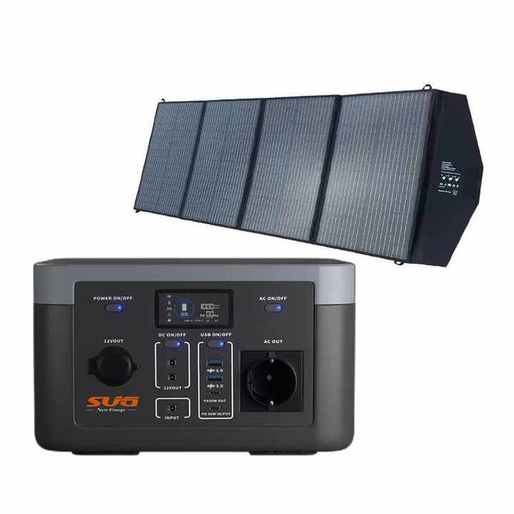 Portable Solar Power Station 3000W 3kVA LiFePO4 Battery Generator 1500W 220V Off-Grid Solar Energy Storage for Outdoor Indoor Applications SUG/OEM