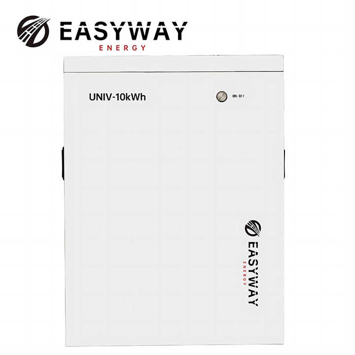 5kWh 10kWh 51.2V 100Ah Wall Mount Lithium LiFePO4 Powerwall Battery for Residential Energy Storage Easyway