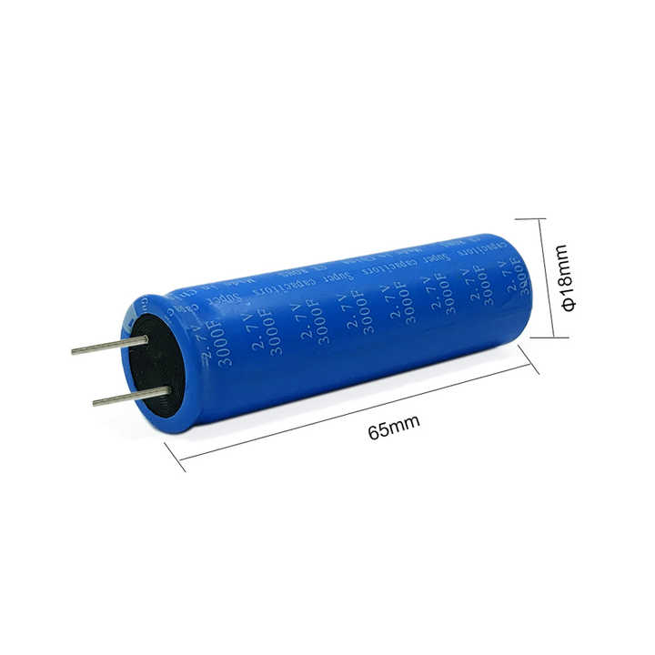 18650 Battery Rechargeable Lithium-ion Cell 2.7V 3000F 3Wh 1250mAh Long Cycle Life for Electric Folklifts Gonghe