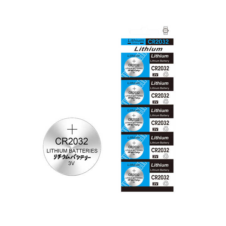 CR2032 3V 180mAh Lithium Coin Battery for Consumer Electronics, Car Key, and Home Appliances KENSTAR