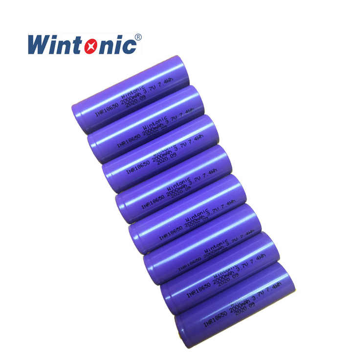 NMC 3.7V 18650 Li Ion Battery Cells 2500mAh High-Capacity Rechargeable for Toys and Small Home Appliances