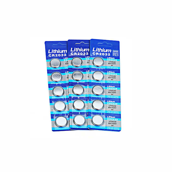 CR2032 3V 180mAh Lithium Coin Battery for Consumer Electronics, Car Key, and Home Appliances KENSTAR