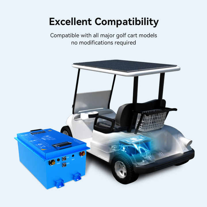 Golf Buggy Lithium Battery 24v 36v 48v 105Ah 150Ah Durable High-Performance Powerhouse for Lawnmowers Golf Carts
