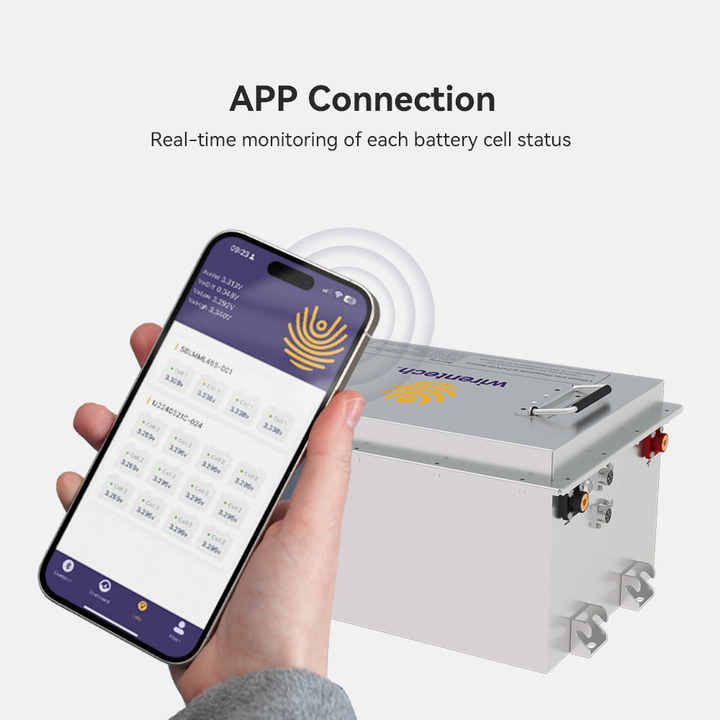 48V Golf Cart Lithium Battery 36V 48V 72V 105Ah 150Ah 210Ah LFP Rechargeable Grade A Lithium Iron Cells LiFePO4 for Golf Carts Electric Vehicles Solar Energy Storage Systems Wirentech