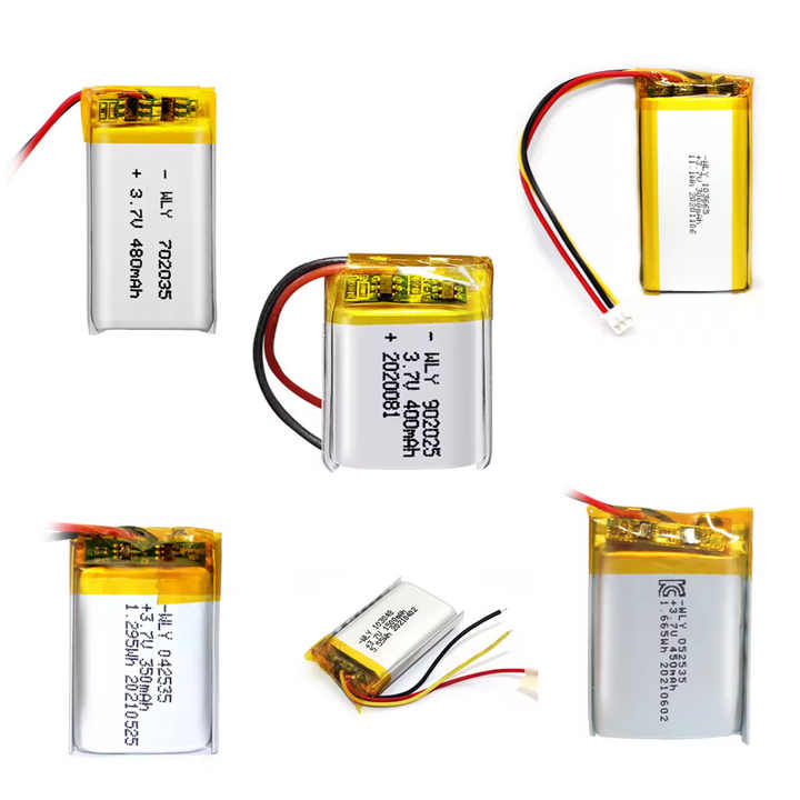 KC CE Rechargeable 051038 180mAh 3.7v Lipo Battery High Quality for Home Appliances, Medical Devices, and Wireless Electronic Equipment WLY