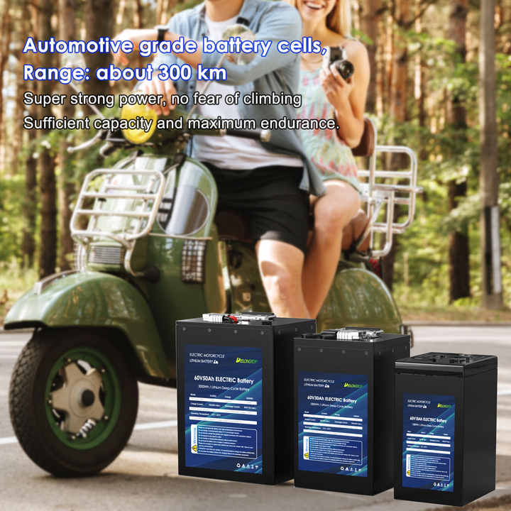 60V 72V Electric Bike Scooter Lithium Lifepo4 Battery 20Ah 30Ah 35Ah 40Ah 50Ah 60Ah 80Ah High Quality Battery Packs for Electric Vehicles and Scooters DELONGTOP