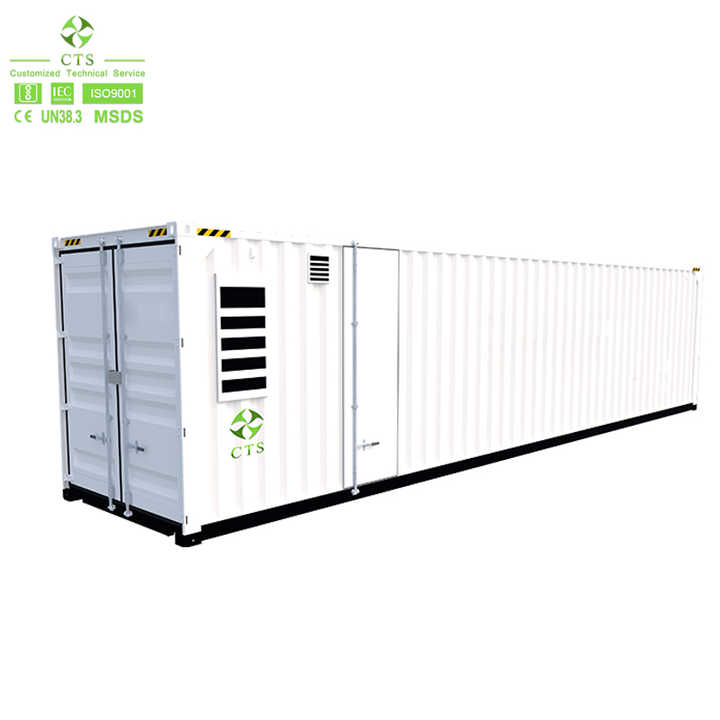 LiFePO4 Battery System 100kWh 300kWh 500kWh 1MWh 2MWh 5MWh Long Life Cycle Container Type Solar ESS