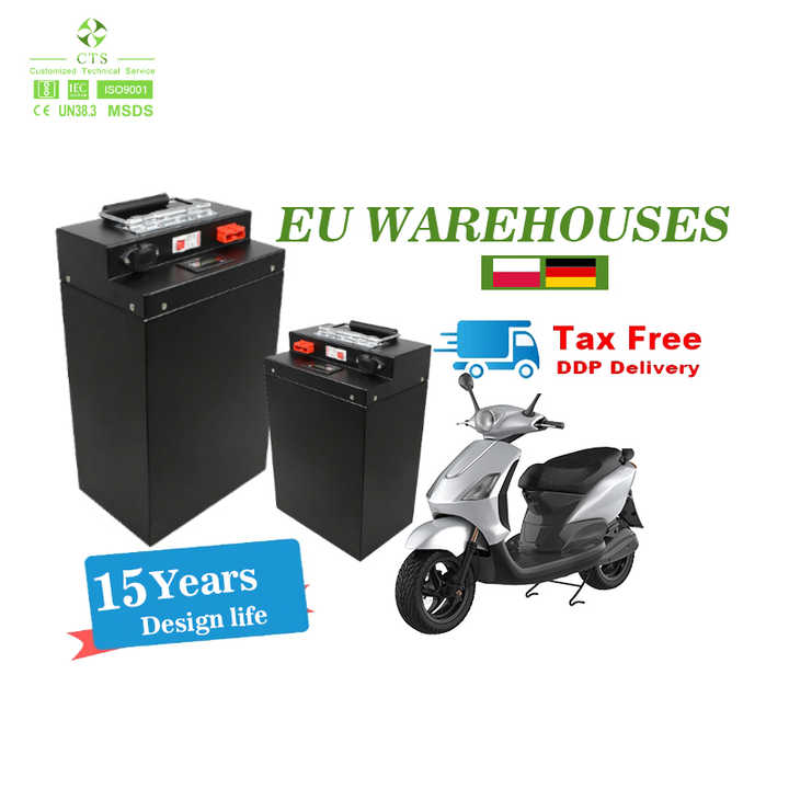 Customized Lithium Battery 60V 40Ah Long Cycle Life for Electric Scooters CTS