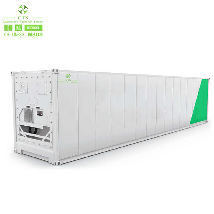 600V 500kWh Long-Life Lithium Battery System Industrial Energy Storage LiFePO4 Battery for Hybrid Grid Applications