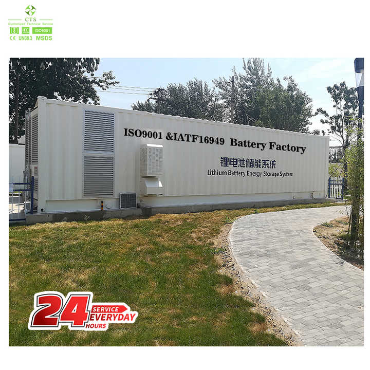 LiFePO4 Battery System 100kWh 300kWh 500kWh 1MWh 2MWh 5MWh Long Life Cycle Container Type Solar ESS