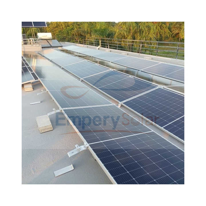 Solar Ballasted Mounting Brackets EPDM Ballast Flat Roof PV Racking System for Photovoltaic Installations EmperySolar