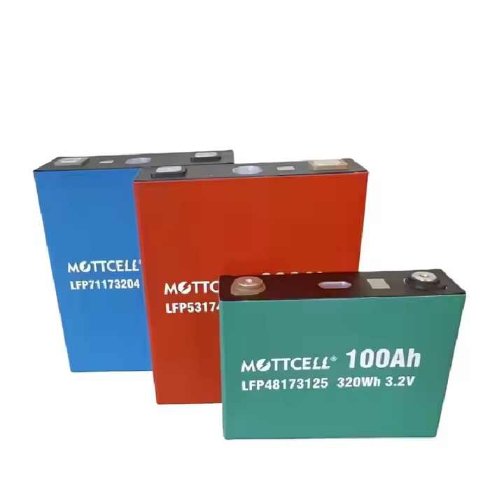 Li-Ion Energy Storage System 6000 Cycles Long Life Prismatic Rechargeable Battery 3.2V 100Ah 206Ah 280Ah for Solar Energy Storage Electric Vehicles Mottcell