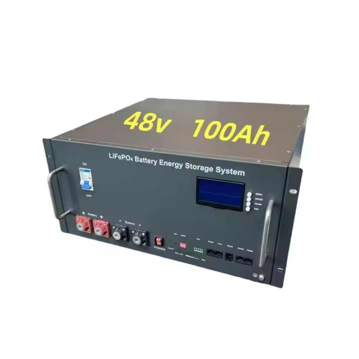Custom Outdoor Energy Rack Battery 48V 100Ah High Power High Capacity LiFePO4 Solid State for Electric Vehicles Electric Forklifts Communication Stations Mottcell