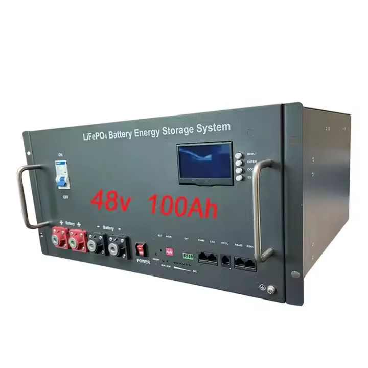 Custom Outdoor Energy Rack Battery 48V 100Ah High Power High Capacity LiFePO4 Solid State for Electric Vehicles Electric Forklifts Communication Stations Mottcell