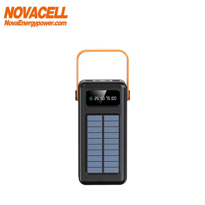 Solar Power Bank 15000mAh Customized High-Capacity Portable Energy Storage for Consumer Electronics NOVA POWER