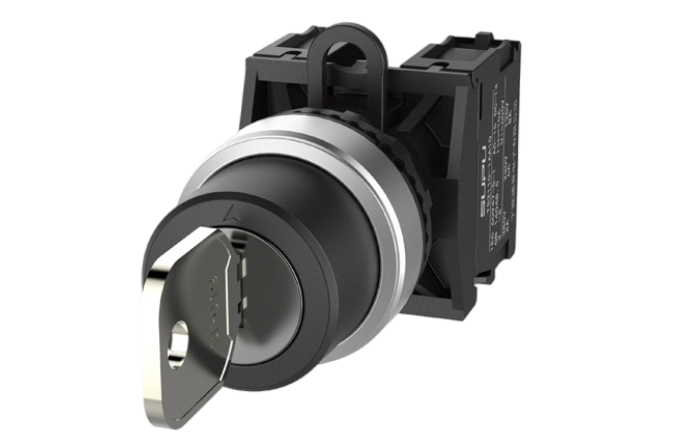 Key Switch (TS2 Series) IP65 500,000 Cycles Industrial and Energy Storage Applications