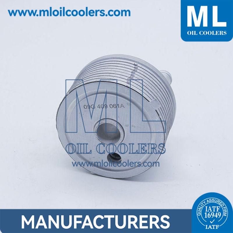 Oil Cooler 09G409061 Aluminum Transmission Cooling System for VW Beetle Jetta Rabbit 2003-2014