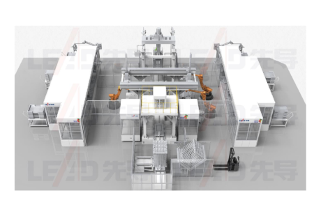 Flow Redox Cell Production Line AI-Powered Gantry Stacking and Leak Testing System for Battery Manufacturing