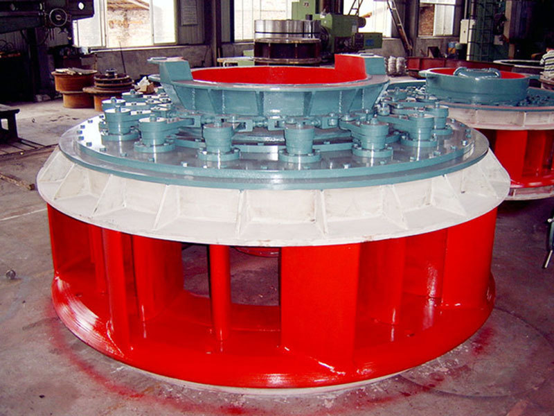 Axial Flow Turbine 3m-65m Water Head 150MW Capacity Hydro Power Station Turbine HNAC
