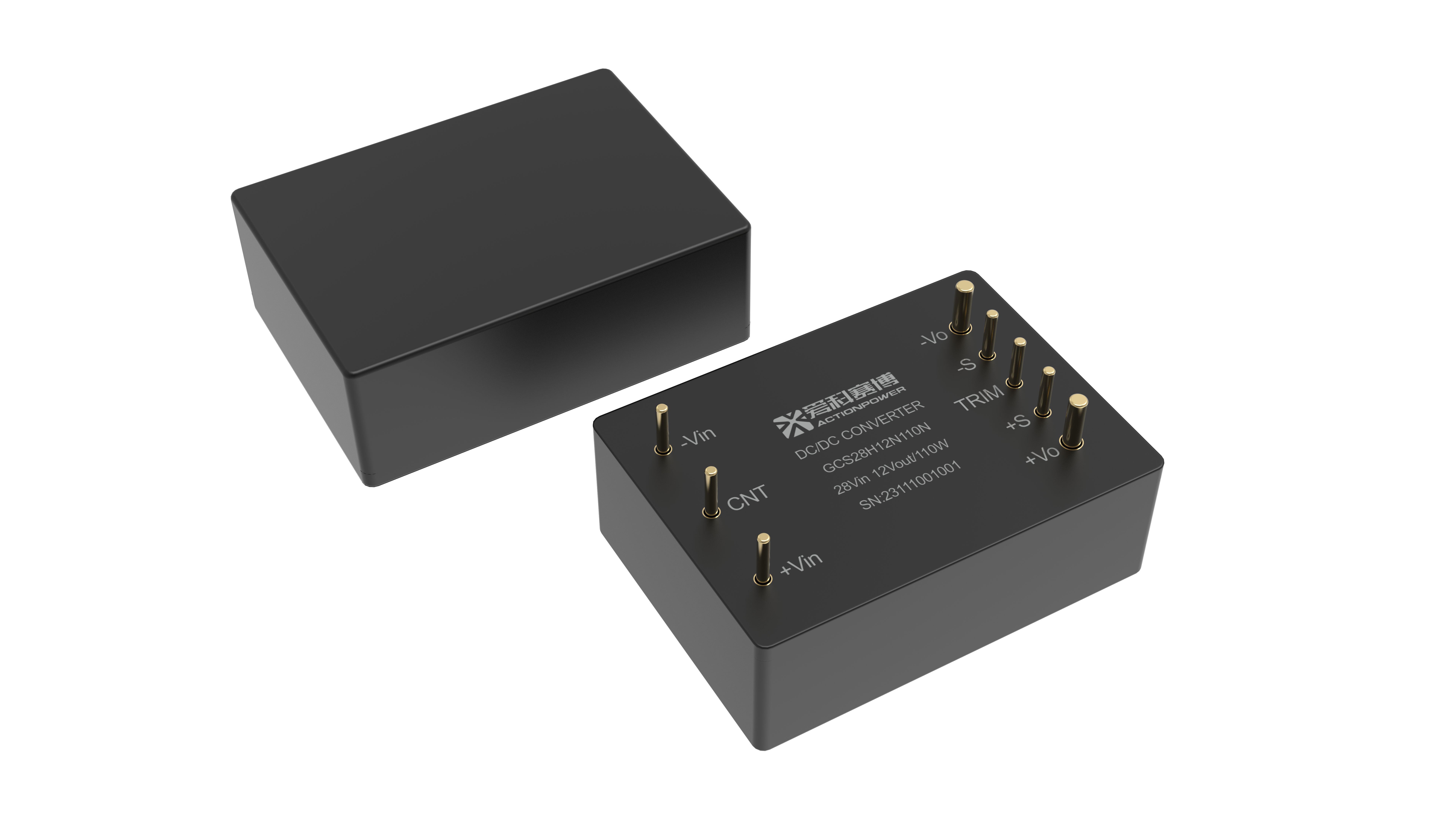 GCS Series DC/DC Converter Module 100W Power Density 89.5% Conversion Efficiency for Energy Storage and Battery Systems