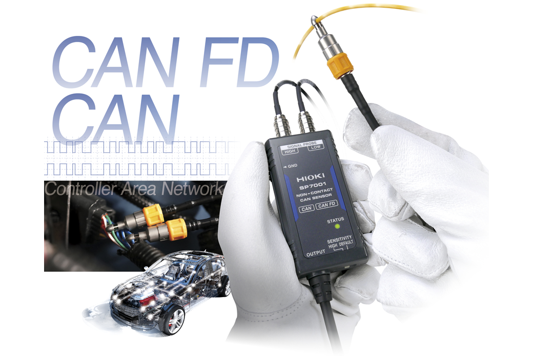 Non-Contact CAN Sensor SP7001 SP7002 for Vehicle Bus Monitoring and Signal Analysis HIOKI