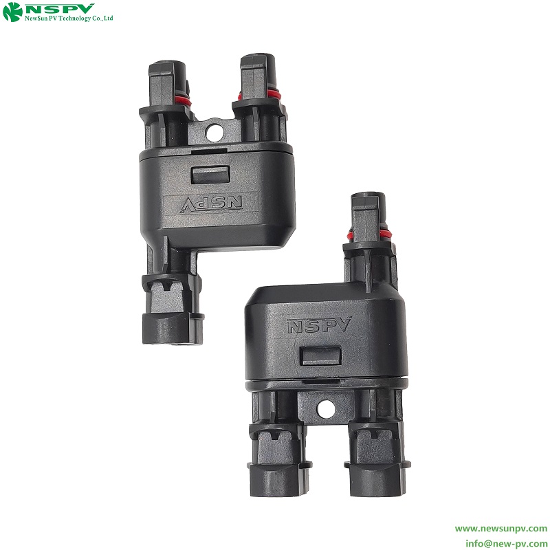 PV3.0 DC Solar Cable Connector IP67 Waterproof 30A for Solar Power Systems