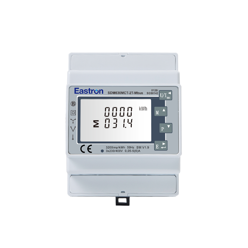 Mbus CT Operated Din Rail Three Phase Multi-function Energy Meter Bi-directional Measurement 3P4W/3P3W/1P2W Modbus Communication EAstrongroup