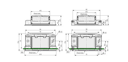 flow90 0 Power Modules with 90-degree Angle Custom Topologies for SMPS Battery Chargers and Inverters Vincotech