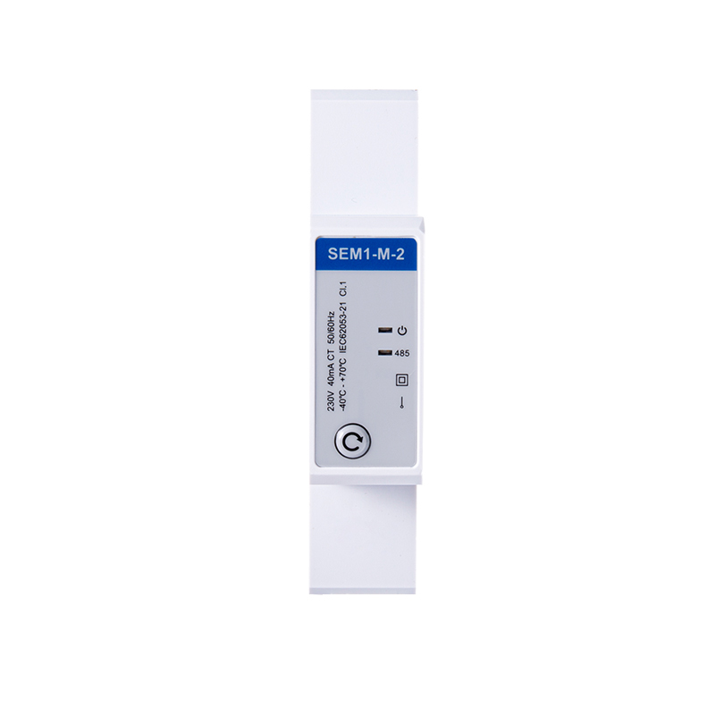 RS485 Din Rail Single Phase Energy Meter with CT Connection Modbus RTU Bi-directional Measurement Multi-Parameter Monitoring Solar PV System Smart Building Industrial Equipment Eastron