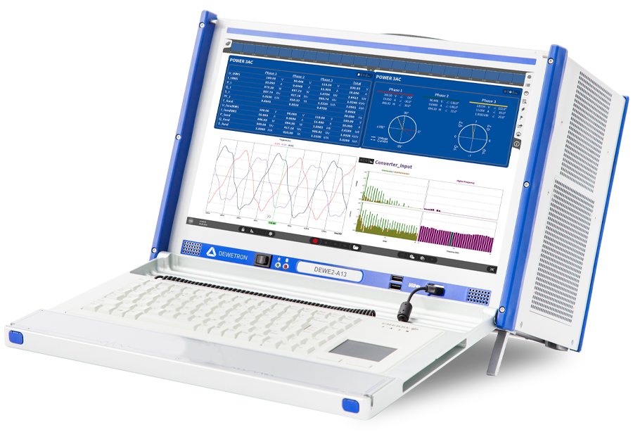 DEWE2-A13 High-Channel Data Acquisition System with TRION Modules for Battery Testing and Energy Storage Analysis