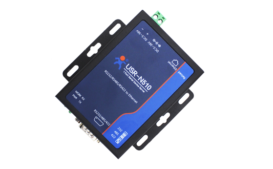 Ethernet Device Server USR-N510 Industrial RS232/485/422 to TCP/IP Converter Modbus Gateway for Industrial Automation and Smart Energy Systems USR