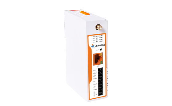 USR-M050 Network IO Controller 2DI+2DO Dual-band WiFi & Ethernet Remote Data Acquisition & Control System for Industrial Automation