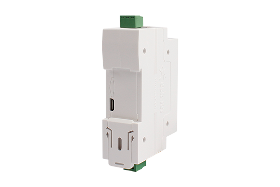 USR-DR301 DIN-Rail RS232 to Ethernet Converter for Industrial Automation Data Transmission