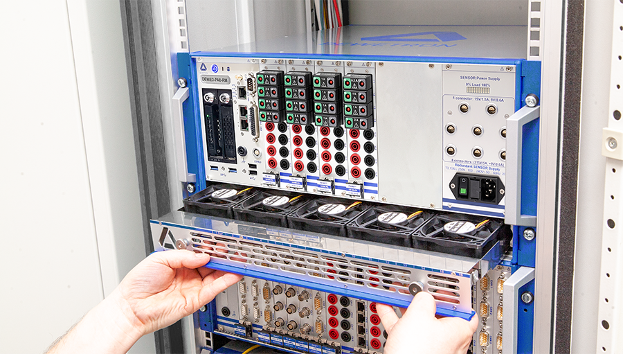 DEWE3-RMx Modular Rack-Mount DAQ System for High-Channel Data Acquisition and Power Analysis Applications