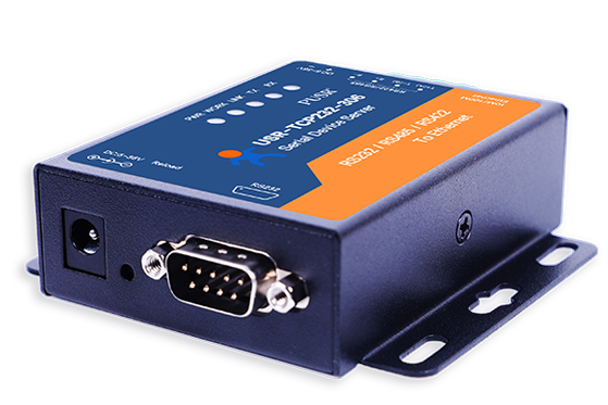 Ethernet to Serial Converter RS232/RS485 Industrial Communication Modbus Gateway for PLC SCADA Systems USR-TCP232-306