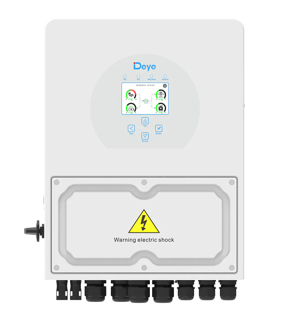 Single Phase Hybrid Inverter 3-6kW 2 MPPT Low Voltage Battery Support Solar Energy Storage System