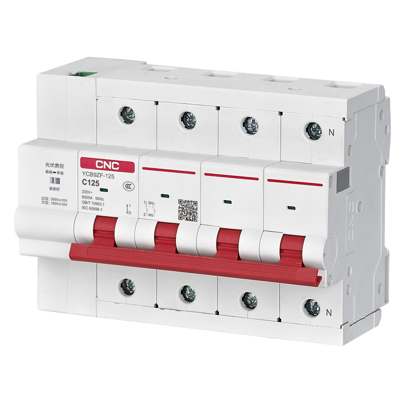 Smart MCB 6kA High Breaking Capacity 2P 4P Overvoltage Protection for Solar PV Systems