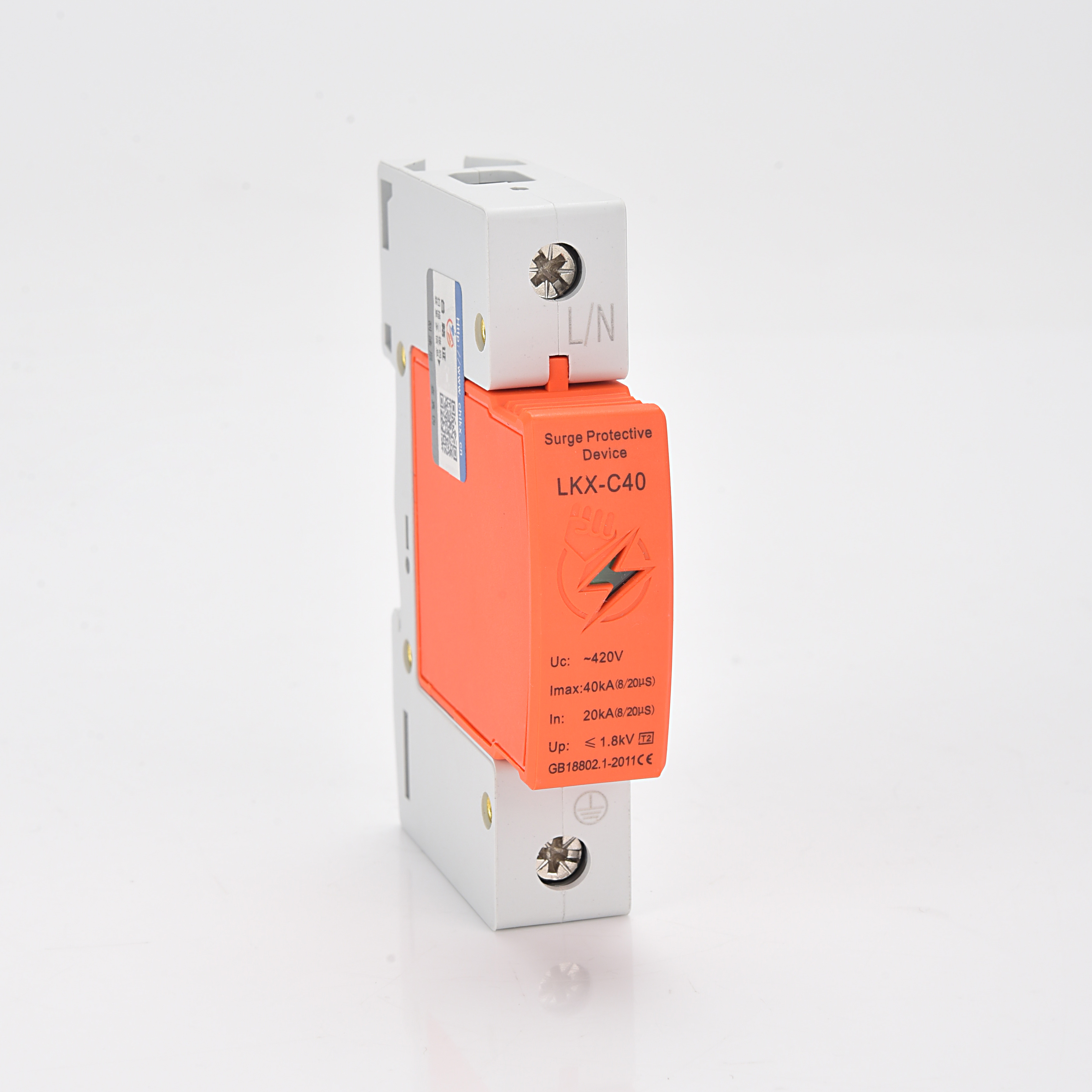 LKX-C40/1P Power Surge Protector High-Efficiency Electrical Surge Protection for Renewable Energy Systems