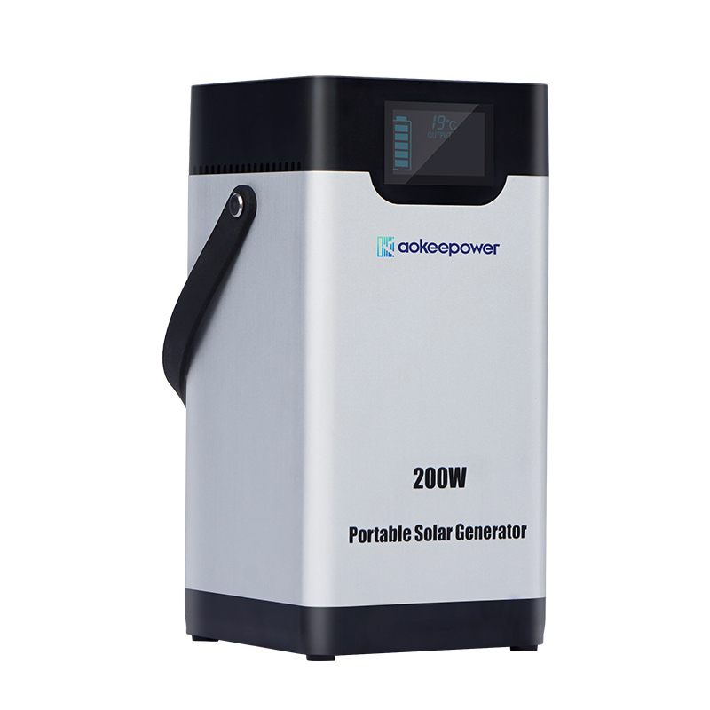 SRYG200 Portable Power Station 200Wh 200W Rated 400W Max for Outdoor Camping Home Backup Solar Energy Storage