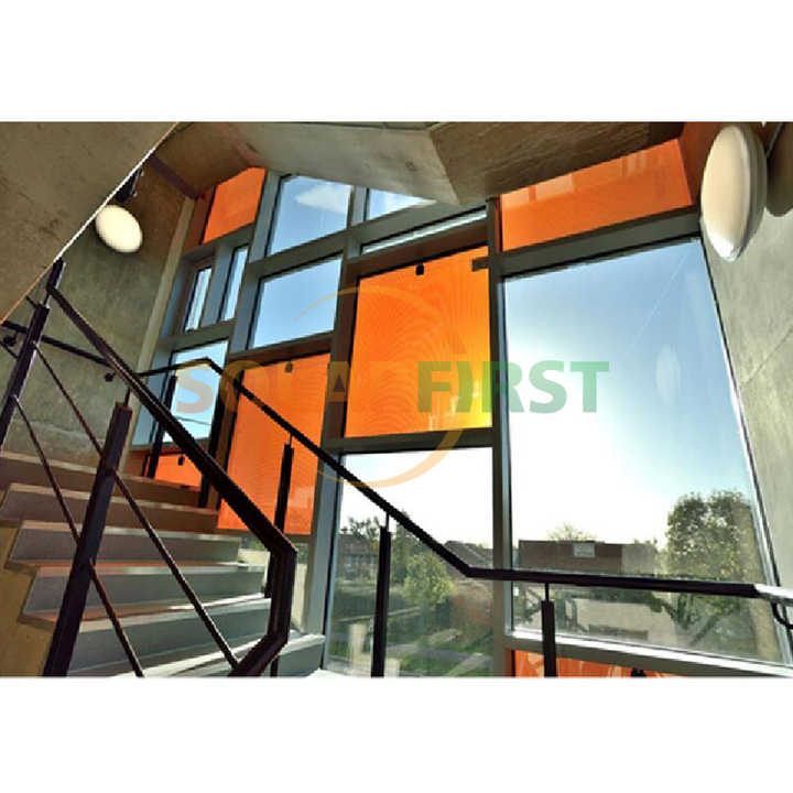 CdTe Thin Film Solar Panel 20%-60% Transparency BIPV Application High Efficiency 1200*700*7mm Solarfirst