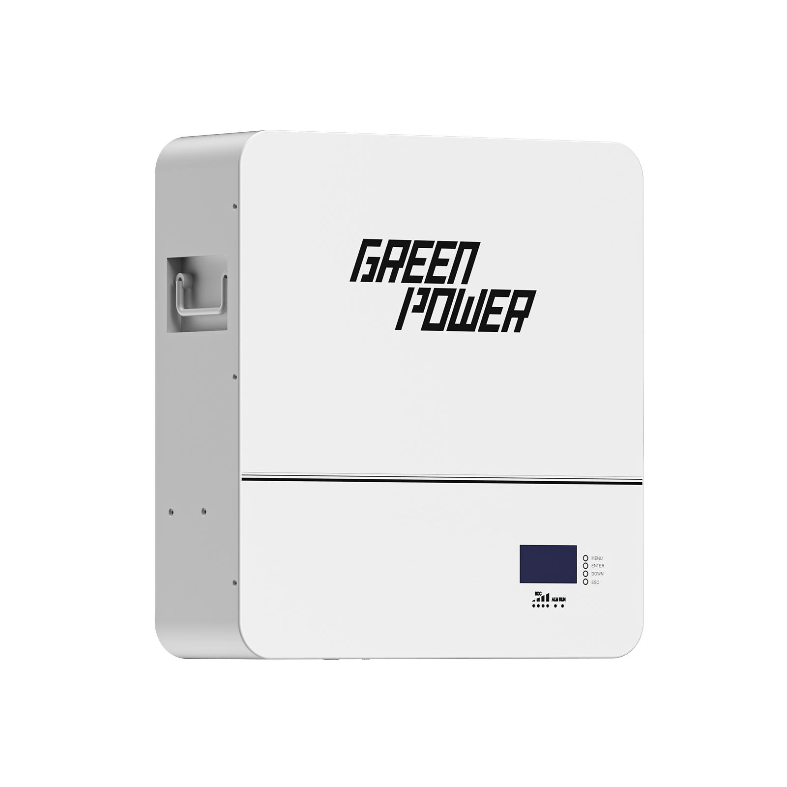 3000Wh Home Battery Backup Powerwall with LiFePO4 Cells for Residential Energy Storage Green Power
