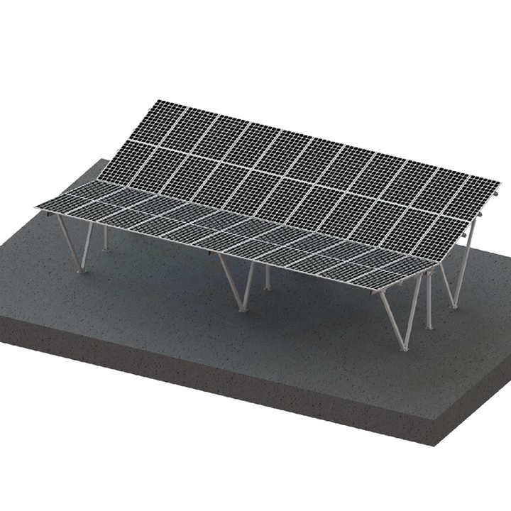 Solar Carport 10KW PV Mounting System Waterproof Aluminum Carport for Open Ground Solar Installation SolarFirst