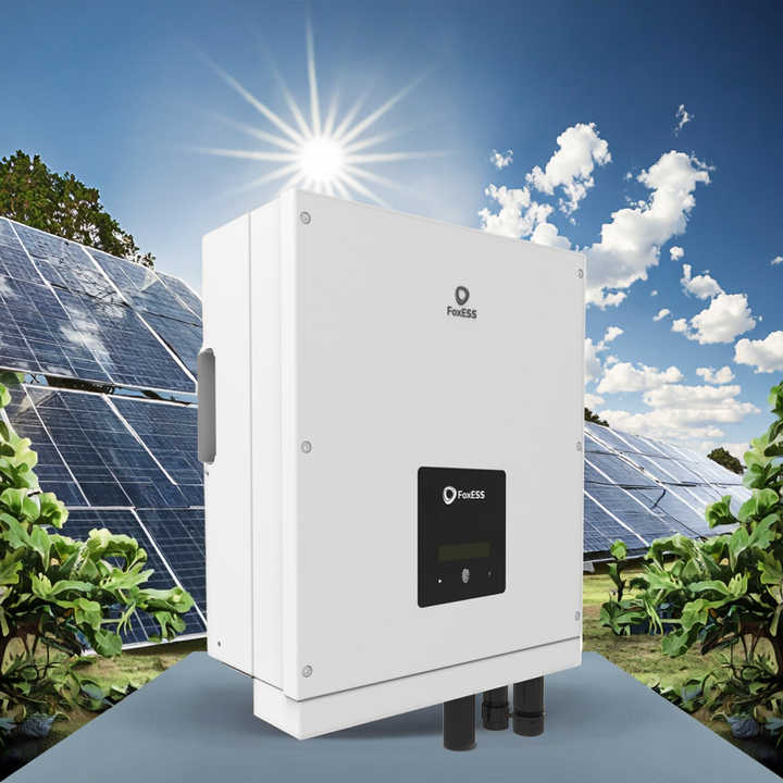High Efficiency String Inverter On-Grid Solar Inverter Three Phase Dual MPPT PV Inverter for Home FOXESS