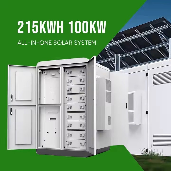 Commercial Storage System 50-215kWh High-Capacity Modular Battery Energy Storage for Solar Power Backup and Grid Applications