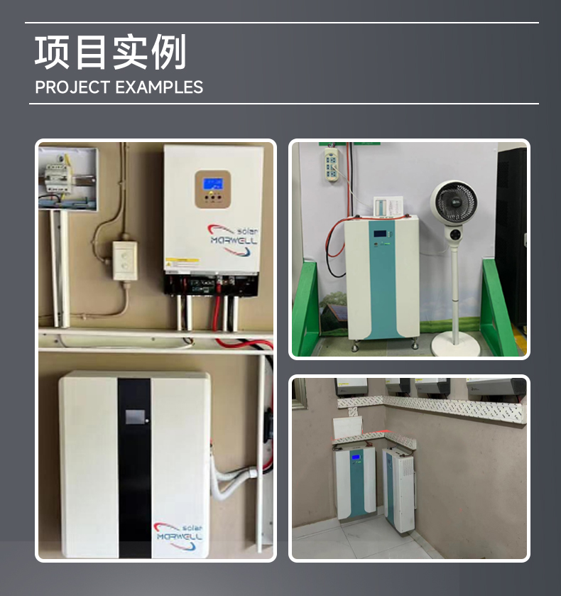 Marwell 3KW-5KWH All-In-One ESS Solar Power Station with LCD Display, AC/DC Output for Emergency Backup & Outdoor Camping