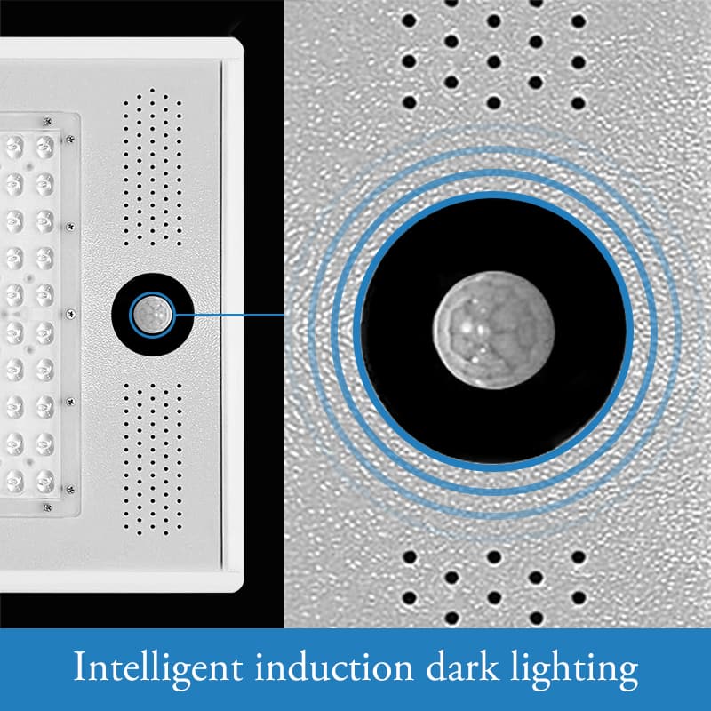 40W Solar Street Lights Integrated All-in-One IP65 Waterproof 12.8V 24AH LiFePO4 Battery with PIR Motion Sensor for Outdoor Road Lighting ALI