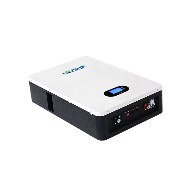 Lovsun Wall-mounted 5kWh 10kWh Lithium Battery 51.2V 100Ah 200Ah Solar Storage System for Residential and Commercial Energy Storage