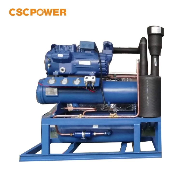 Compressor Unit Industrial Open Refrigeration Units with Compressors for Cold Chamber Refrigeration Systems Air Cooled Water Cooled Multiple Brand Scroll Piston Screw R404a R22 R507A -18°C 50°C CSCPOWER