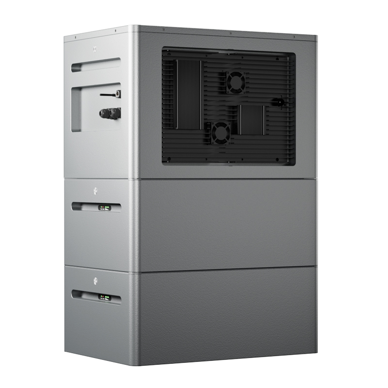 SU-AONE2400+SUE2560 7.68kWh Hybrid Solar Inverter System for Home Energy Storage Sunord